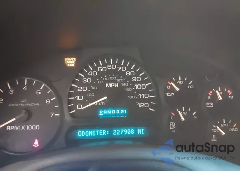 2002 Oldsmobile Bravada из США, поврежденный, VIN 1GHDT13S922153277